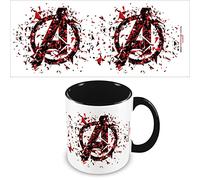Pyramid International Marvel Avengers Mug in Presentation Gift Box (Shattered Logo Design) 11oz Ceramic Mug - Official Merchandise, White