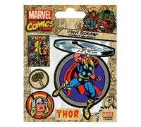 Pyramid International "Marvel Comics (Thor Retro) Vinyl Stickers, Multi-Colour, 10 x 12.5 cm