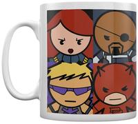 Pyramid International Marvel MG23623 Kawaii Characters Mug, Ceramic, Multi-Colou