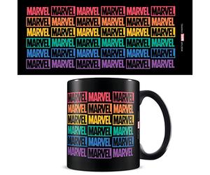 Pyramid International Marvel Mug in Presentation Gift Box (Pride Logo Design) 11oz Ceramic Coffee Mug, Marvel Gifts for Men and Marvel Gifts for Women - Official Merchandise