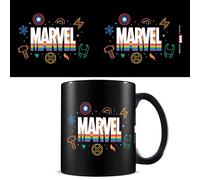 Pyramid International Marvel Mug (Pride Rainbow Logo Design) - Official Merchandise