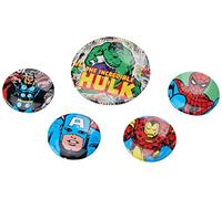 Pyramid International Marvel Retro Hulk Badge, Multi-Colour, 10 x 12.5 x 1.3 cm
