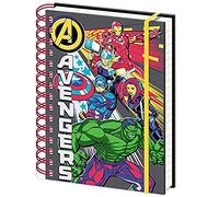 Pyramid International Marvel The Avengers A5 Wiro Notebook with Lined Pages - Official Merchandise
