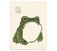 Pyramid International Matsumoto Hoji Grumpy Frog Art Print 30x40cm