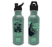 Pyramid International MDB27746 Metal Star Wars: The Mandalorian Water Bottle, Black, 700ml