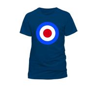 Pyramid International Men's Mod Target T-Shirt in Navy | Size: Medium Pyramid International Navy M