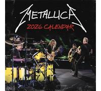 Pyramid International Metallica 2026 Square Wall Calendar - 16-Month Month-to-View Planner with Live Performance Photography - Official Licensed Gift for Rock Music Fans