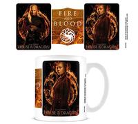 House of The Dragon Mug in Presentation Gift Box (Rhaenyra and Daemon Design) 11oz Ceramic Mug - Official Merchandise