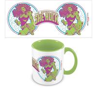 Pyramid International MGC27158 Marvel Comics She-Hulk Ceramic Mug in Presentation Gift Box, Sensational She-Hulk Design, 11oz Capacity, Green