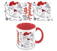 Pyramid International MGC27321 The Little Mermaid Ceramic Coffee Mug in Presentation Gift Box, 11oz Capacity, Red