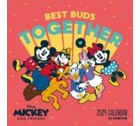 Pyramid International Mickey/Minnie Mouse Calendar Calendar Book Pyramid International Multicolor