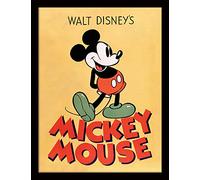 Pyramid International Mickey Mouse (Mickey) - 30X40 30cm x 40cm Framed, Art Poster, Posters & Prints, One Size