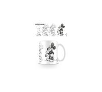 Pyramid International"Mickey Mouse (Sketch Process)" Official Boxed Ceramic Coffee/Tea Mug, Multi-Colour, 11 oz/315 ml