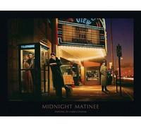 Pyramid International Midnight Matinee Chris Consani Art Print, Multi-Colour, 60 x 80 cm