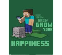 Pyramid International Minecraft (Grow Your Happiness) Mini Poster