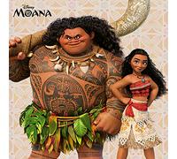 Pyramid International "Moana Stance Canvas Print, Multi-Colour, 40 x 40 x 1.3 cm