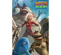 Pyramid International Monsters Vs Aliens Movie Poster 61 cm x 91.5 cm, PP31849