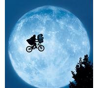 Pyramid International "Moon ET Canvas Print, Multi-Colour, 60 x 60 x 1.3 cm