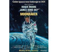 Pyramid International "Moonraker - Outer Space James Bond Canvas Print, Multi-Colour, 60 x 80 x 1.3 cm