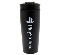Pyramid International MTM25993 Playstation (Onyx) Metal Travel Mug, 16 oz , Black