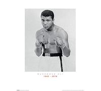 Pyramid International Muhammad Ali Commemorative (Stance) -Art Print 60 x 80cm, Paper, Multicoloured, 60 x 80 x 1.3 cm