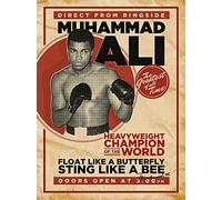 Pyramid International Muhammad Ali (Retro-Corbis) -Canvas Print 30 x 40cm, Wood, Multicolour, 30 x 40 x 1.3 cm