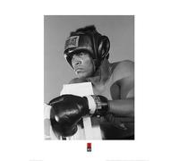 Pyramid International Muhammad Ali (Training) -Art Print 60 x 80cm, Paper, Multicoloured, 60 x 80 x 1.3 cm