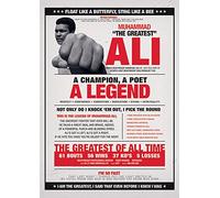 Pyramid International Muhammad Ali (Vintage-Cor anvas Print 85 x 120cm, Wood, Multicolour, 85 x 120 x 1.3 cm