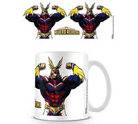 Pyramid International My Hero Academia Mug (All Might Design) 11oz Coffee Mug. Large Mug. Ceramic White Mug in Presentation Gift Box - Official My Hero Academia Merch