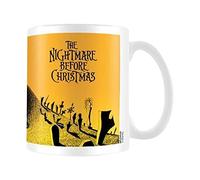 Nightmare Before Christmas (Graveyard Scene) Mug - Orange