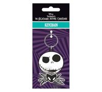 Pyramid International Nightmare Before Christmas Jack Spinner Keyring Rubber Keychain Fob Fidget