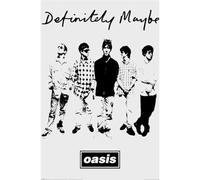 Pyramid International Oasis (Definitely Band) Maxi Poster, Official Licensed Music Memorabilia Wall Print, 61 x 91.5 cm