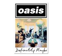 Pyramid International Oasis Poster Definitely Maybe | Cult Album Cover | Britpop Legend | High-Quality Wall Decoration Music Poster for Fans | 61 x 91.5 cm