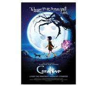 Pyramid International Official Maxi Poster - Coraline (Original One Sheet) | Decorative Wall Art | 61cm x 91.5cm Poster for Bedrooms, Dorms & Fans, Vivid Colors