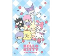 Pyramid International Hello Kitty (Sweets) Maxi Poster - Premium Quality 61cm x 91cm Wall Art for Bedroom, Office or Dorm - Great Gift for Fans & Collectors