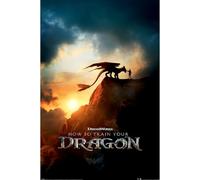 Pyramid International HOW TO TRAIN YOUR DRAGON - LIVE ACTION Maxi Poster - 'TOOTHLESS' Design Printed on Quality Paper - 90cm x 60cm - One Size