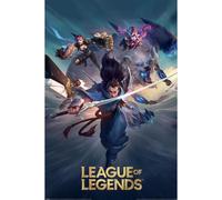Pyramid International Official Maxi Poster - League Of Legends (Keyart) | Decorative Wall Art | 61cm x 91.5cm Poster for Bedrooms, Dorms & Fans