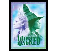 Pyramid International Official Wicked 2 Collector Print - (Bubbles) | Premium Decorative Art for Theatre Lovers & Collectors | 30cm x 40cm Framed Poster, Green
