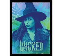 Pyramid International Official Wicked 2 Collector Print - (Elphaba) | Premium Decorative Art for Theatre Lovers & Collectors | 30cm x 40cm Framed Poster