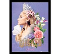 Pyramid International Official Wicked 2 Collector Print - (Glinda Flowers) | Premium Decorative Art for Theatre Lovers & Collectors | 30cm x 40cm Framed Poster