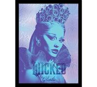Pyramid International Official Wicked 2 Collector Print - (Glinda Headshot) | Premium Decorative Art for Theatre Lovers & Collectors | 30cm x 40cm Framed Poster