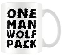 Pyramid International "One Man Wolf Pack Official Boxed Ceramic Coffee/Tea Mug, Multi-Colour, 11 oz/315 ml