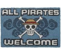 Pyramid International Doormat One Piece (All Pirates Welcome) 40 x 60 cm, 1.3 kg, One Size