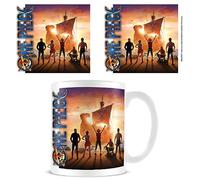 Pyramid International One Piece Mug (Set Sail Design) 11oz Ceramic Coffee Mug, Cups and Coffee Mugs for Women, Men and Kids - Official Merchandise, Black