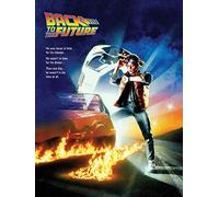 Pyramid International "One Sheet Back To The Future Canvas Print, Multi-Colour, 60 x 80 x 1.3 cm