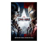 Pyramid International "One Sheet Captain America Civil War Maxi Poster, Multi-Colour, 61 x 91.5 x 1.3 cm