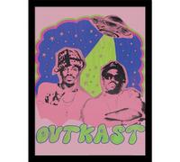 Pyramid International Outkast (Alien) 30cm x 40cm Framed Collector Print One Size