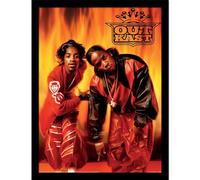 Pyramid International Outkast (Fire) 30cm x 40cm Framed Collector Print One Size
