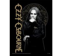 Pyramid International Ozzy Osbourne (Gold) Collector Print 30x40cm - Official Licensed Rock Wall Art, Heavy Metal Music Poster for Fans & Collectors