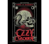 Pyramid International Ozzy Osbourne (Prince of Darkness) Collector Print 30x40cm - Official Licensed Rock Wall Art, Heavy Metal Music Poster for Fans